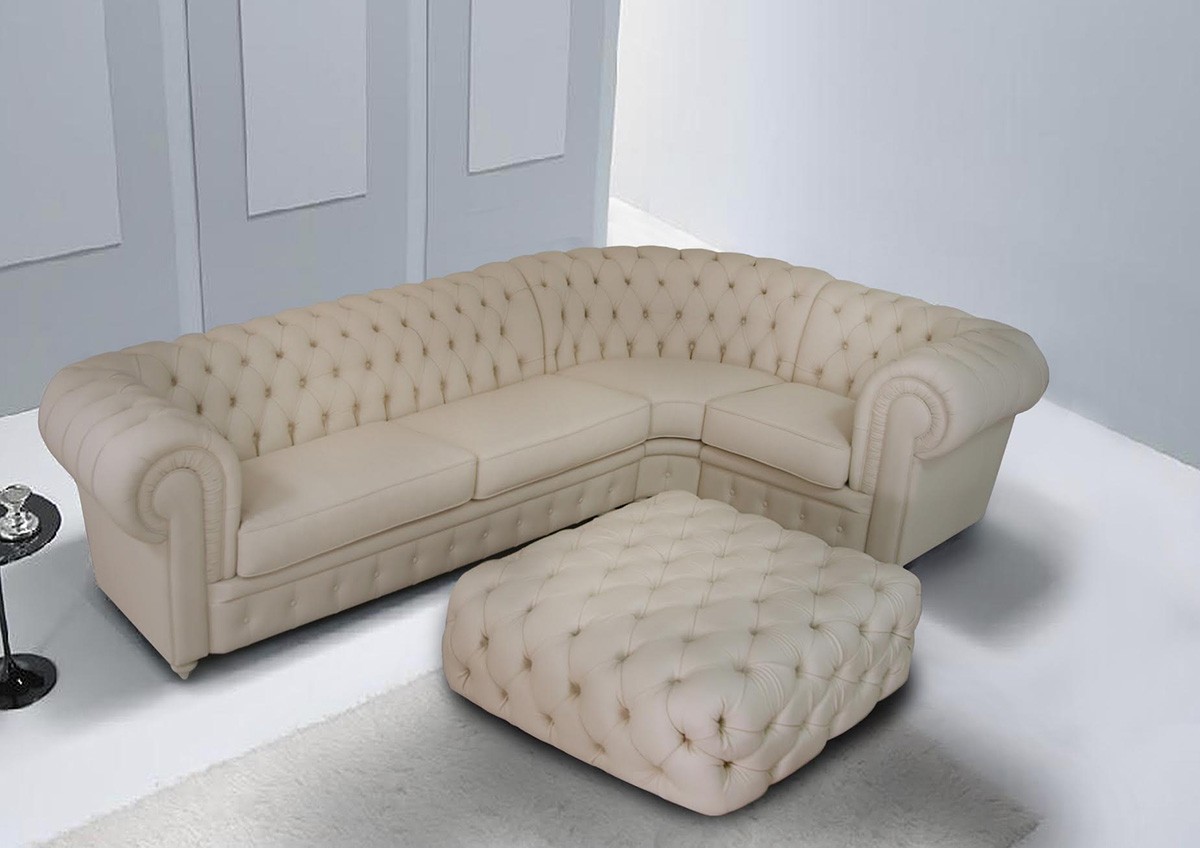 Fabric Chesterfield Sofas