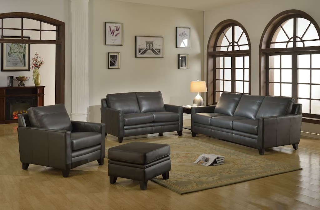 leather sofa set in london