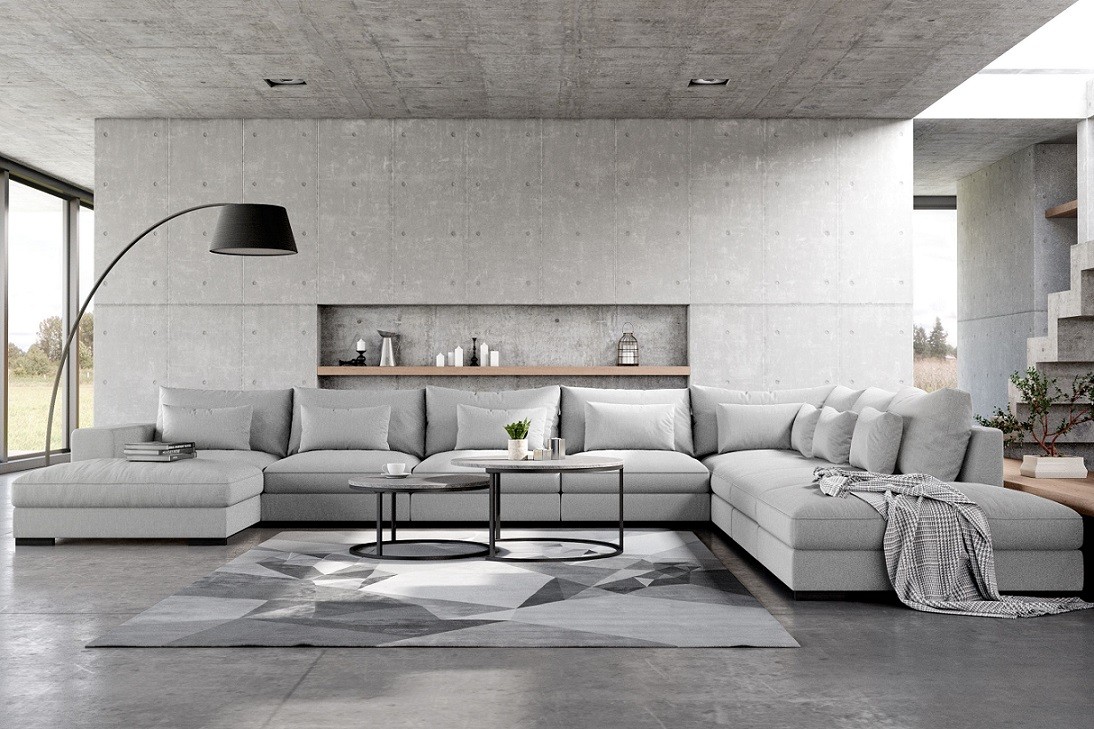 New York U Shaped Sectional Sofa