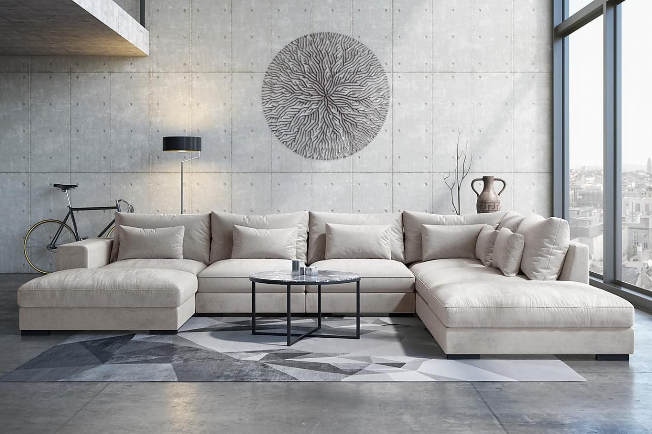 New York U Shaped Sectional Sofa