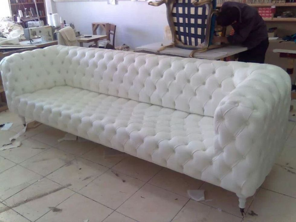 Kodu: 12609 - Chesterfield Sofa Designs Velvet Fabrics Couches
