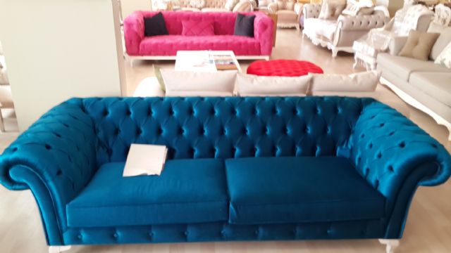 Chesterfield Sofa Designs Velvet Fabrics Couches