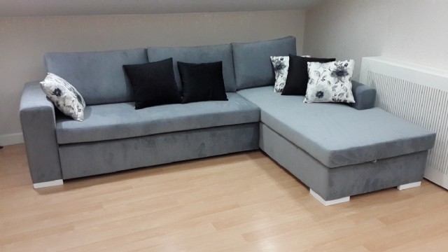 Exclusive L Shaped Sofabed Custom Size And Color Options