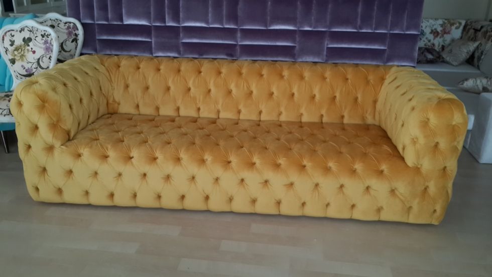 Kodu: 12568 - Modern Decor Chesterfield Sofa Design Fully Tufted Luxury Exclusive