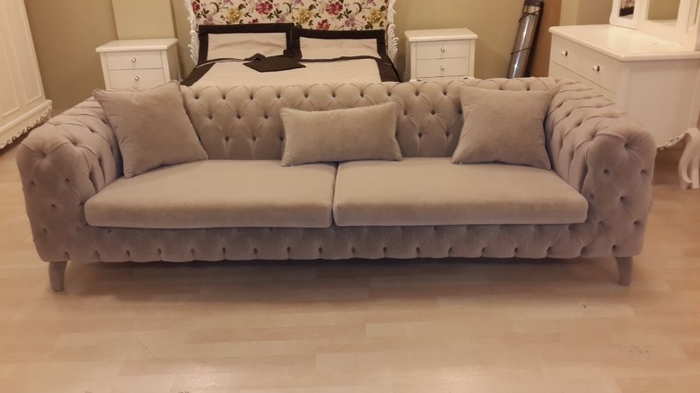 Kodu: 12571 - Modern Decor Chesterfield Sofa Design Fully Tufted Luxury Exclusive