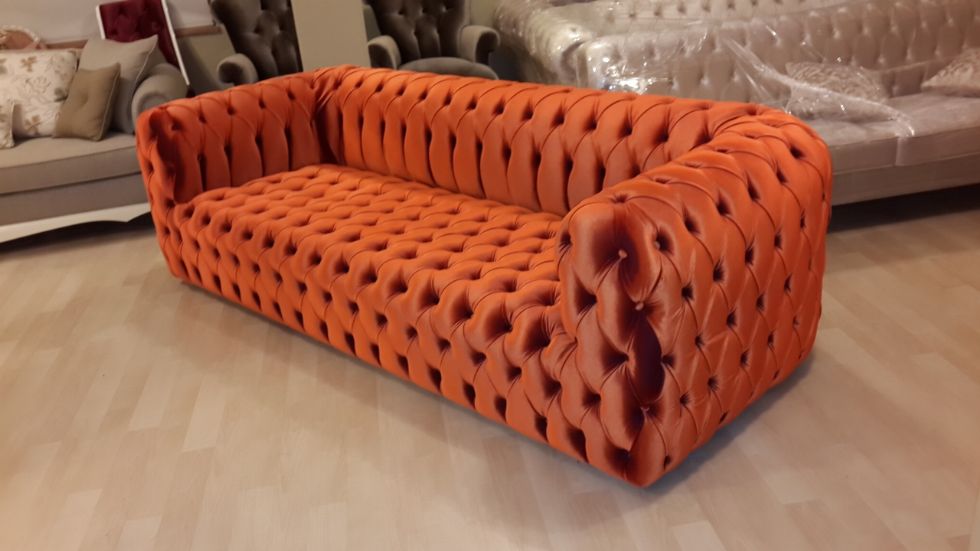 Kodu: 12574 - Modern Decor Chesterfield Sofa Design Fully Tufted Luxury Exclusive