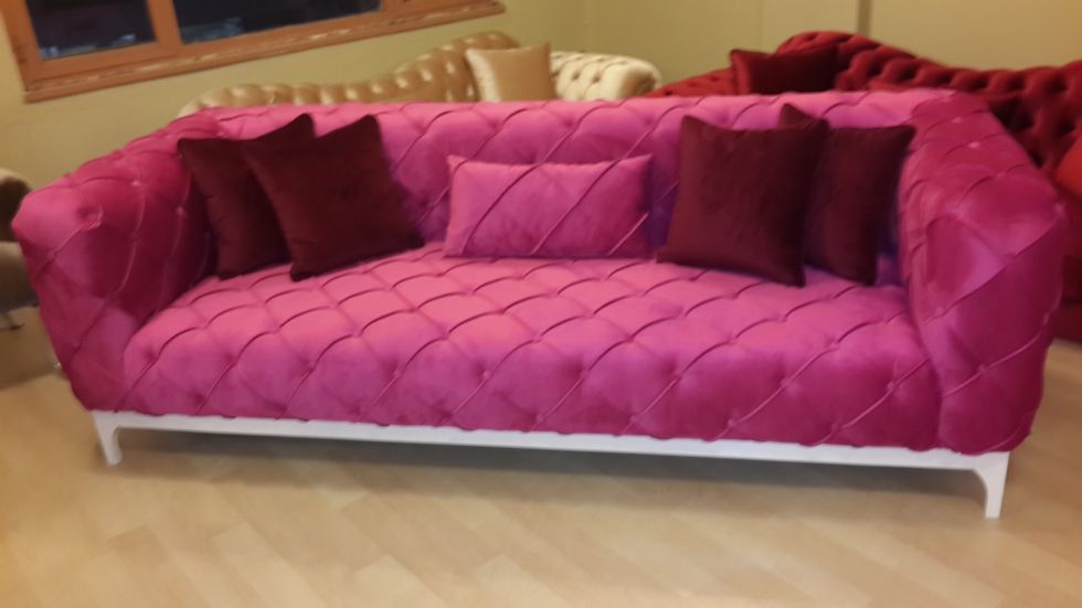 Kodu: 12576 - Modern Decor Chesterfield Sofa Design Fully Tufted Luxury Exclusive