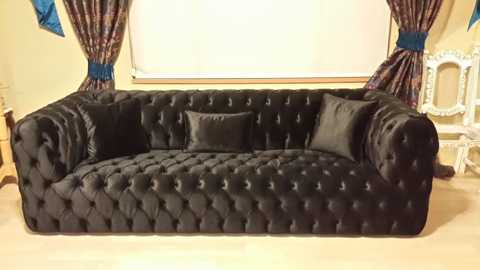 Kodu: 12577 - Modern Decor Chesterfield Sofa Design Fully Tufted Luxury Exclusive