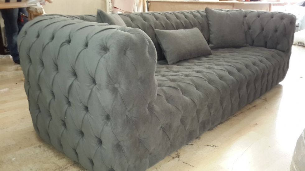 Kodu: 12578 - Modern Decor Chesterfield Sofa Design Fully Tufted Luxury Exclusive