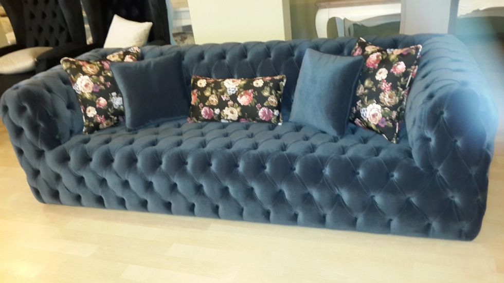 Kodu: 12580 - Modern Decor Chesterfield Sofa Design Fully Tufted Luxury Exclusive