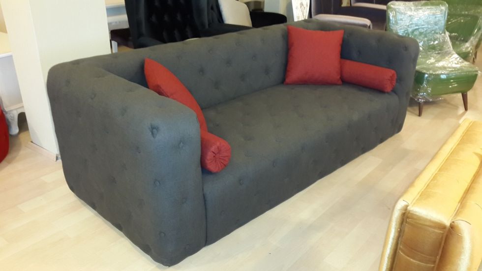 Kodu: 12581 - Modern Decor Chesterfield Sofa Design Fully Tufted Luxury Exclusive