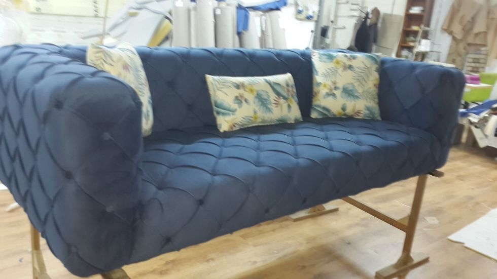 Kodu: 12586 - Modern Decor Chesterfield Sofa Design Fully Tufted Luxury Exclusive