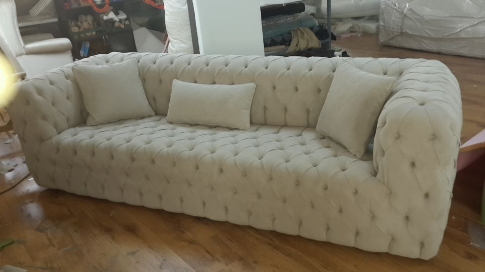 Kodu: 12587 - Modern Decor Chesterfield Sofa Design Fully Tufted Luxury Exclusive