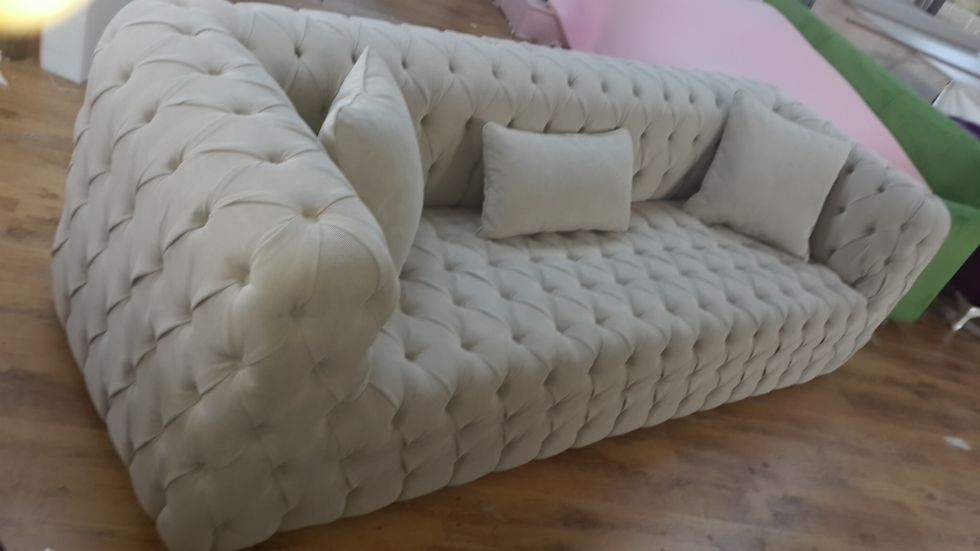 Kodu: 12591 - Modern Decor Chesterfield Sofa Design Fully Tufted Luxury Exclusive