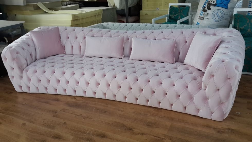 Kodu: 12592 - Modern Decor Chesterfield Sofa Design Fully Tufted Luxury Exclusive