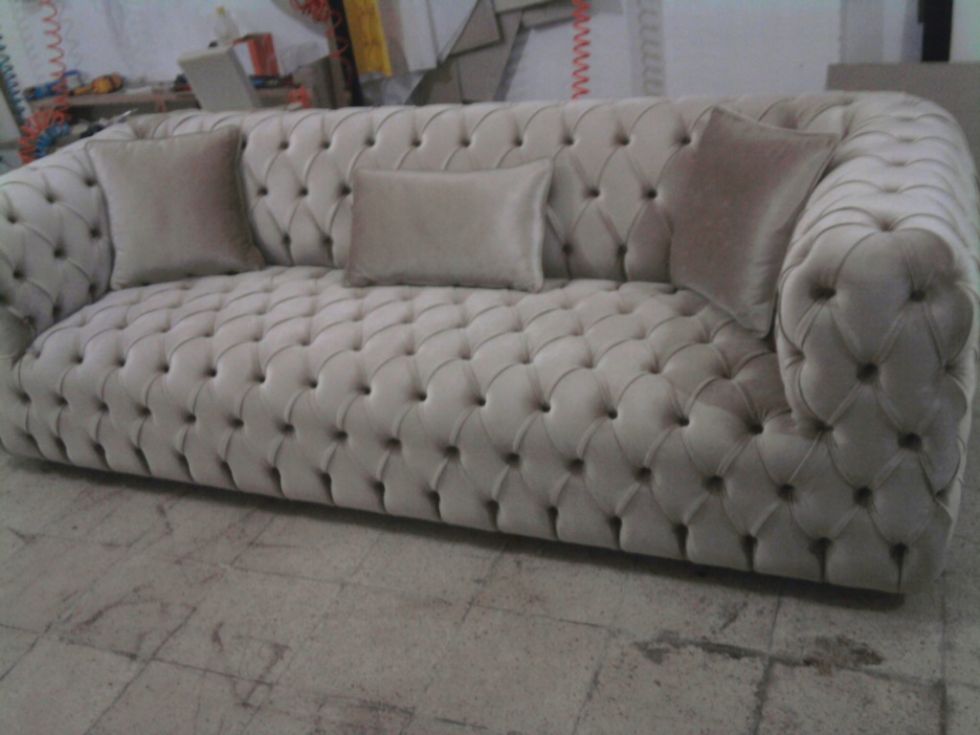 Kodu: 12599 - Modern Decor Chesterfield Sofa Design Fully Tufted Luxury Exclusive