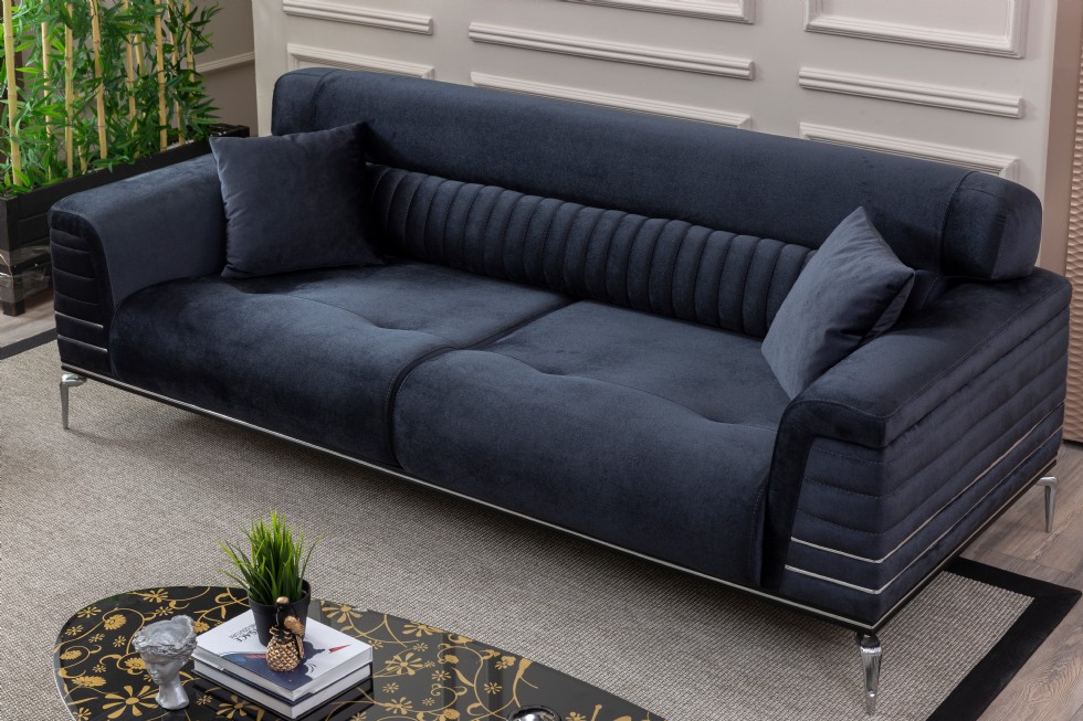 Kodu: 13734 - Stylish And Modern Black Sofa Designs For Elegant Interiors