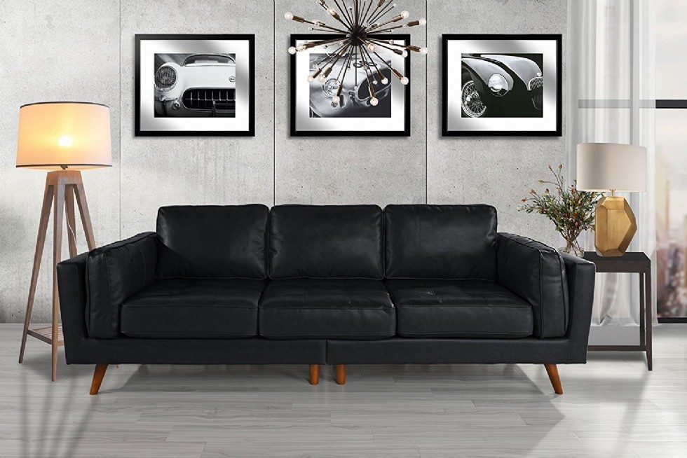 Kodu: 13742 - Stylish And Modern Black Sofa Designs For Elegant Interiors