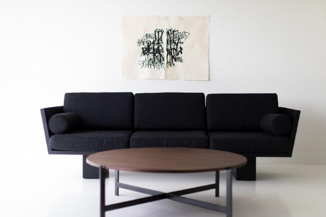 Stylish And Modern Black Sofa Designs For Elegant Interiors